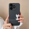 For Tecno Itel A70 Phone Case Cool Girl Cartoons Pattern Liquid Silicone Shell For ItelA70 A 70 High-quality New Design Fundas