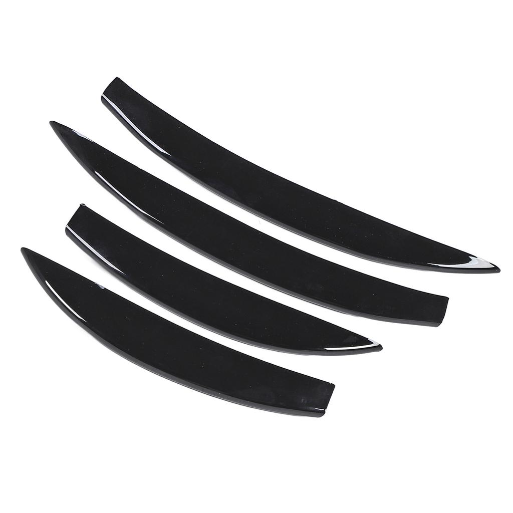 1 Pair Front Bumper Splitter Grille Trim Stylish Look Spoiler Diffuser Grille Trim Strip Replacement for   E‑Class W214  ‑Line 2024 and Later