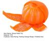 Stress Relief Peeling Orange Toy Slow Rising Orange Squeeze Stress Ball Anti-anxiety Simulation Fruit Sensory Fidget Toy