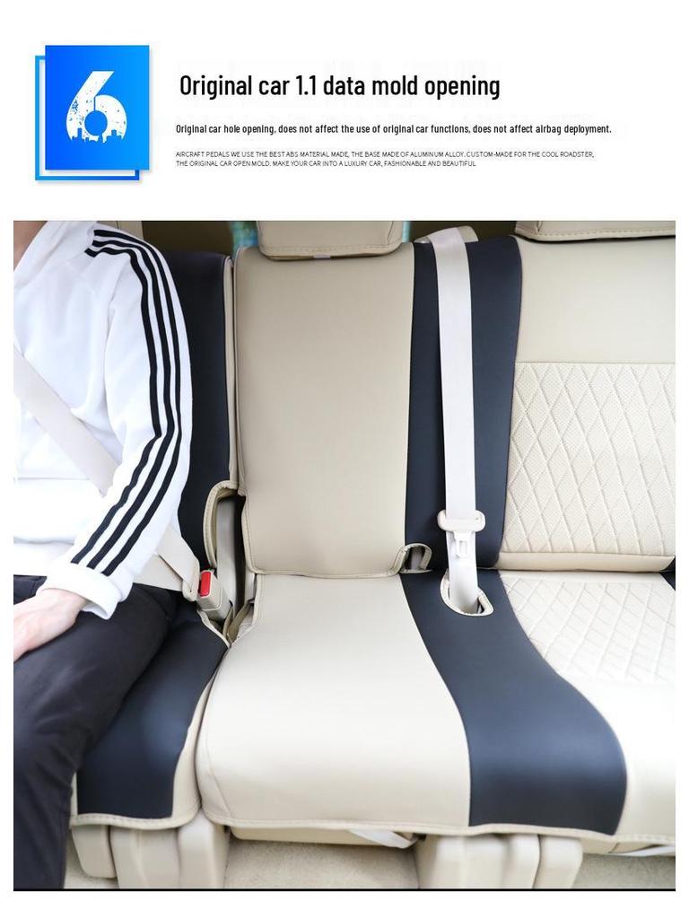 08-20 Land Cruiser Seat Covers: All-Season Full Coverage Interior Upgrade
