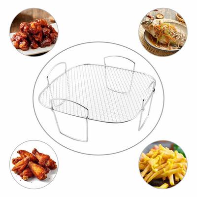 Multifunctional Roasting Rack Compatible Airfryer Dehydrator BBQ Rack Steamer Roasting For Air Fryer Accessories Cooking Tools