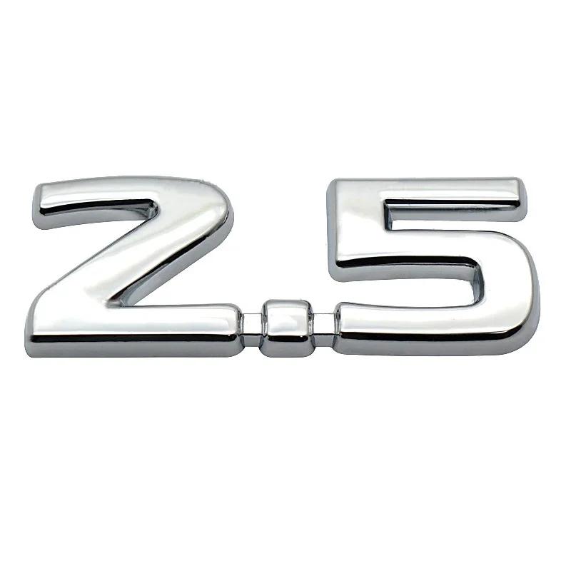 Car Front Grille Emblem Metal Rear Trunk Badge Sticker for 2.5 3.7 S IPL FX35 Q50 G35 G37 G20 QX56 QX50 QX60 Q45