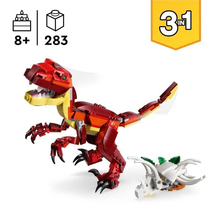 LEGO Creator 3-in-1 31379 De Woeste Dinosaurus - Bouwset vanaf 8 jaar - Cadeau