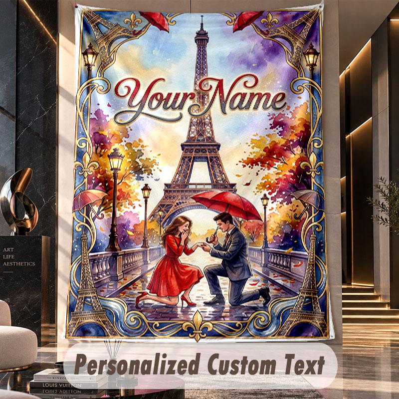 Love Hearts (135) Theme Custom Tapestry Personalized Custom Name Text Wall Hanging Tapestry Home Decor Background Cloth