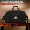 lexus Trendy Fashion Contrasting Fitness Bag, Large Capacity Multifunctional Leisure Travel Bag, Crossbody Travel Luggage Bag