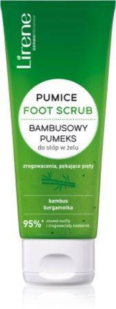 

gommage pieds et talons avec ponce naturelle à l extrait de bambou TU прозрачный