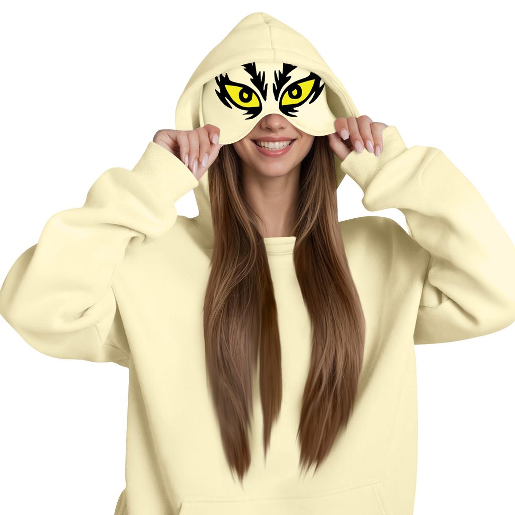 Women's Fashion Women's Lightweight Long Sleeve Pullover With Pockets Preppy Graphic Hoodie