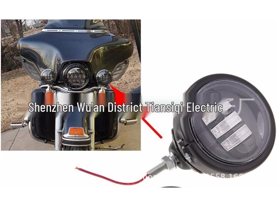 Harley Motorcycle 4.5" Fog Light Waterproof Lampshade
