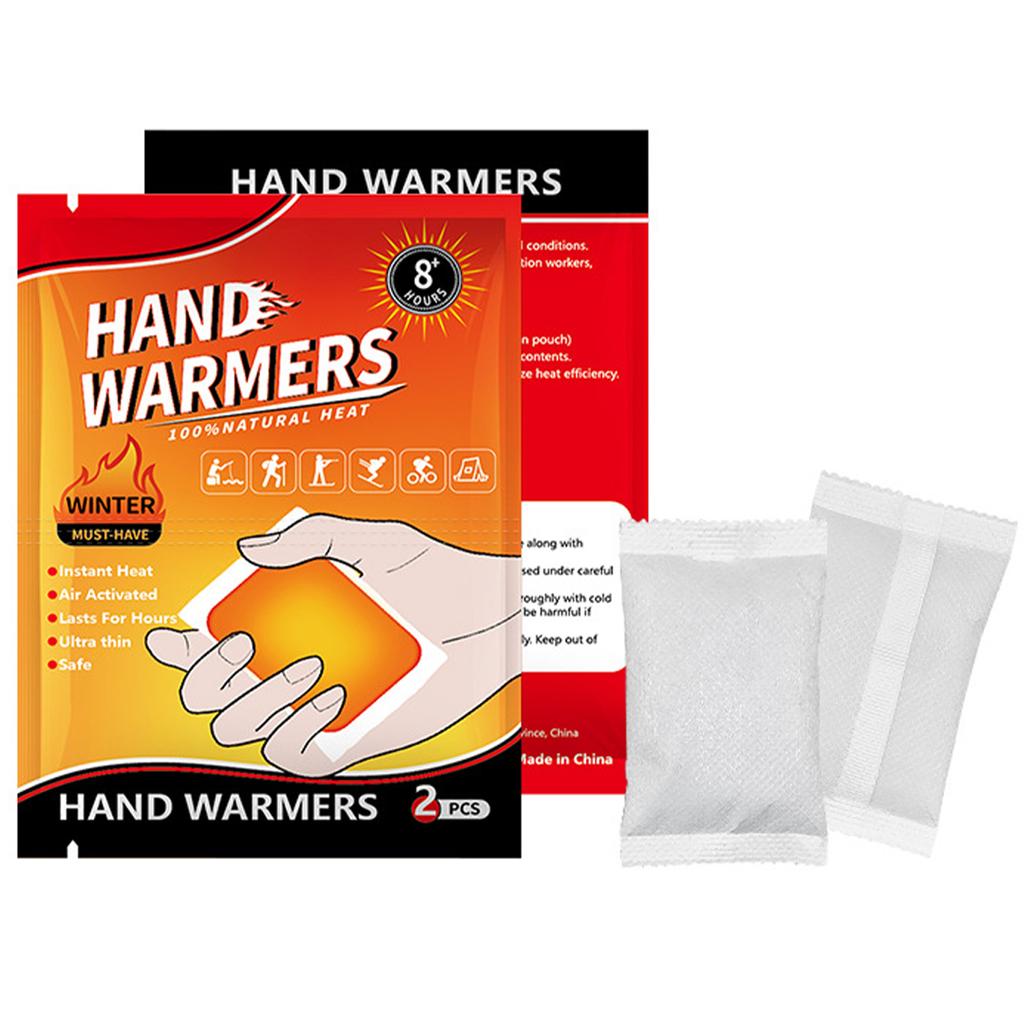 Disposable Warmer Patch Up To 6-8H Heat Air Activated Hand Warmers Self-heating Warmer Patch for Ski Camping Outdoor Activities