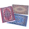 Turkish Persian Style Compact Functional Floral Print Delicate Dollhouse Miniature Bathing Room Carpet Rug