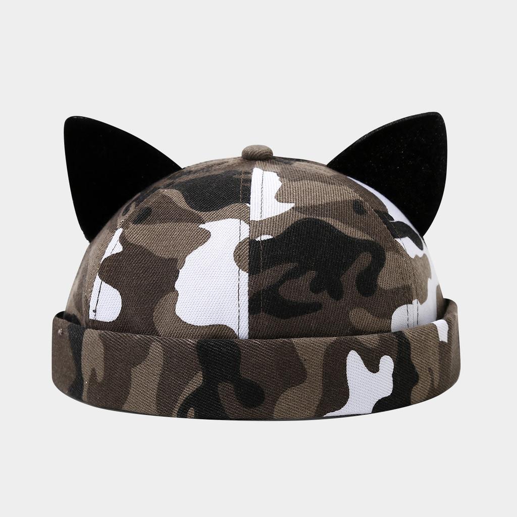 Cat Ears Baseball Cap With Adjustable Strap For Summer Casual Wear
