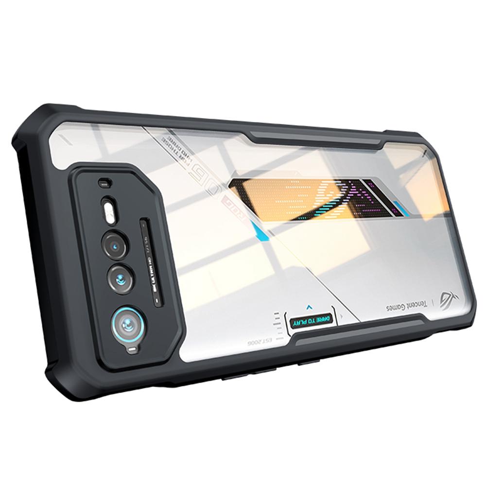 

XUNDD For Asus ROG Phone 6 5G/6 Pro 5G Hard Acrylic Back Soft TPU Frame Case Anti-drop Phone Back Cover A