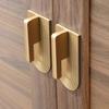 Gold Cabinet Handles 16/32mm Wardrobe Pulls Simple Cabinet Knobs  Cabinet