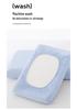 Ice Silk Cooling Pillowcase, Memory Foam, Universal Irregular Shape, Summer Comfort.