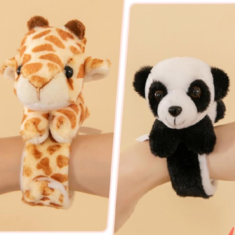 Handmade Stuffed Animal Wristband Comfortable Wear Bracelet Slap Band Stylish Plush Wrist Accessory for Kids Event