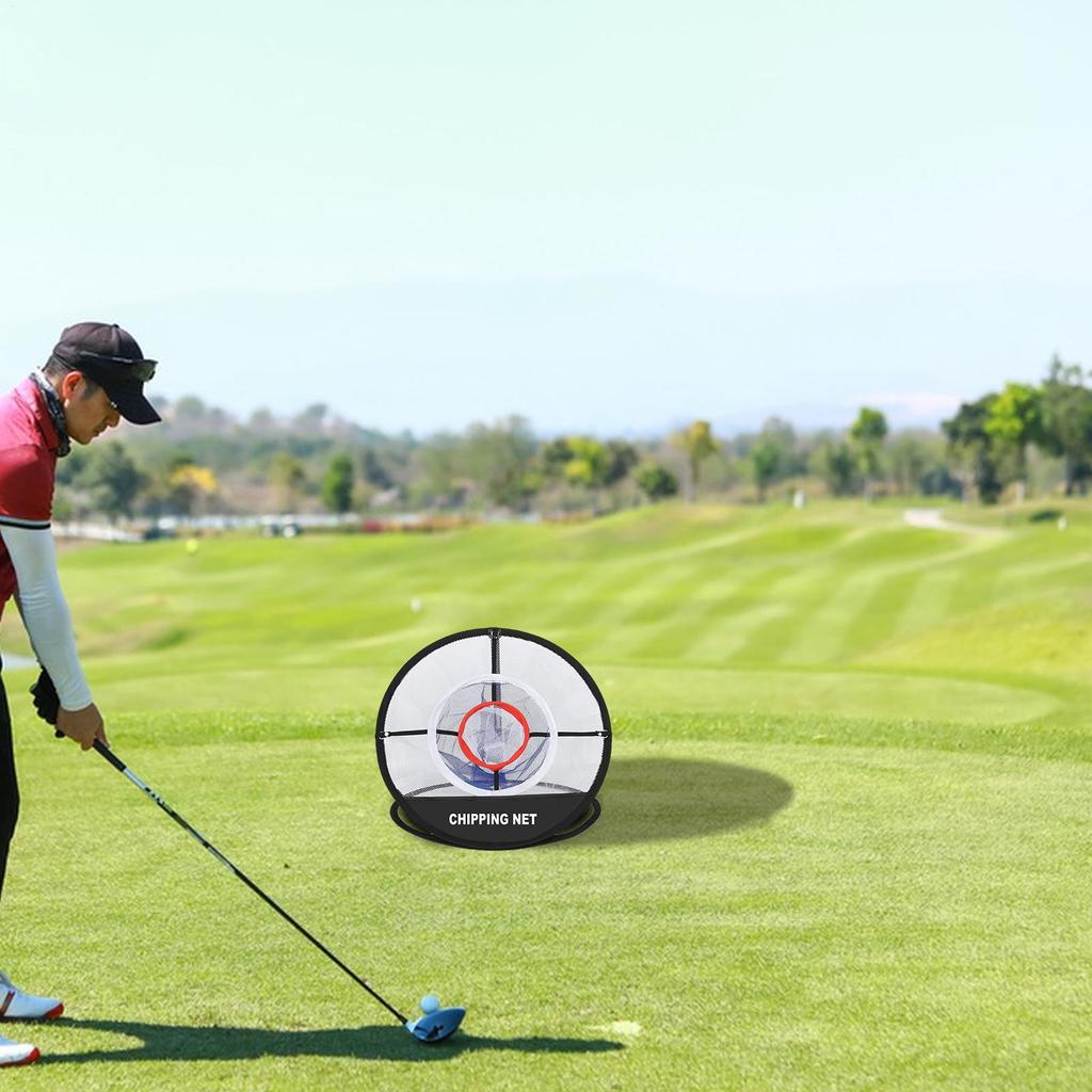Golf Swing Trainer Chipping Net Golf Training Aids Backyard Golf Nets Golf Netting Set, Golf Accessories