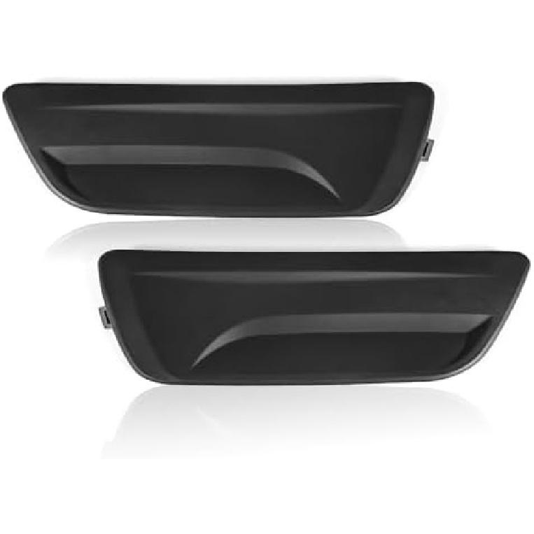 CROSSDESIGN Накладки на противотуманные фары без отверстия под ПТФ Черные Совместимы с Chevy Malibu 2013 2014 2015 Левая и Правая Стороны GM1039141 20768847 GM1038141