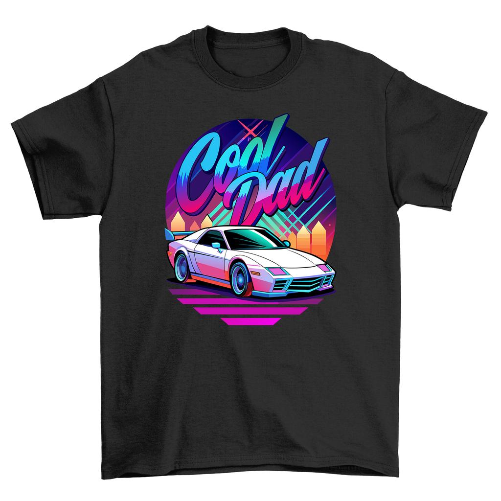 Cool Car Dad T-Shirt Mens Womens Tees Top - Rev up Your Style! Funny T-Shirt Mens Womens Tees Top, Unisex Design. The perf