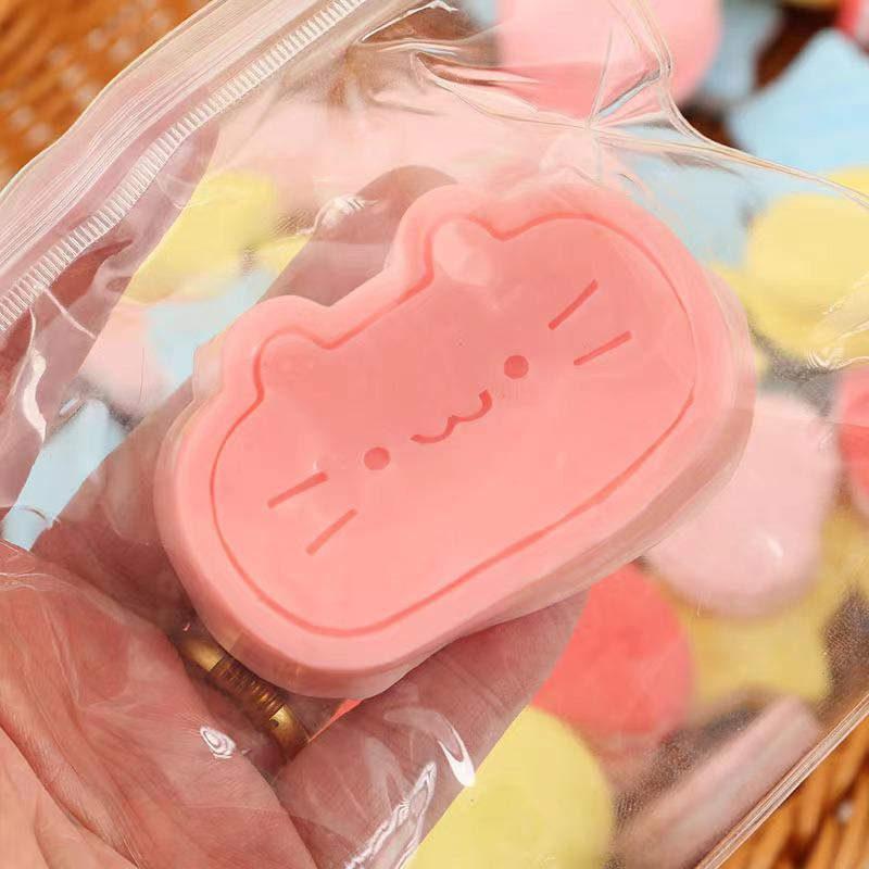 

Красочная прозрачная мягкая резиновая игрушка-мялка в виде кошачьей лапки - Большой размер, декомпрессия и вентиляция, дизайн из ТПР