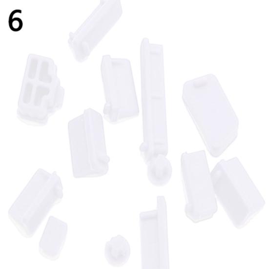 13Pcs Universal Silicone Anti Dust Port Plugs Cover Stopper for Laptop Notebook