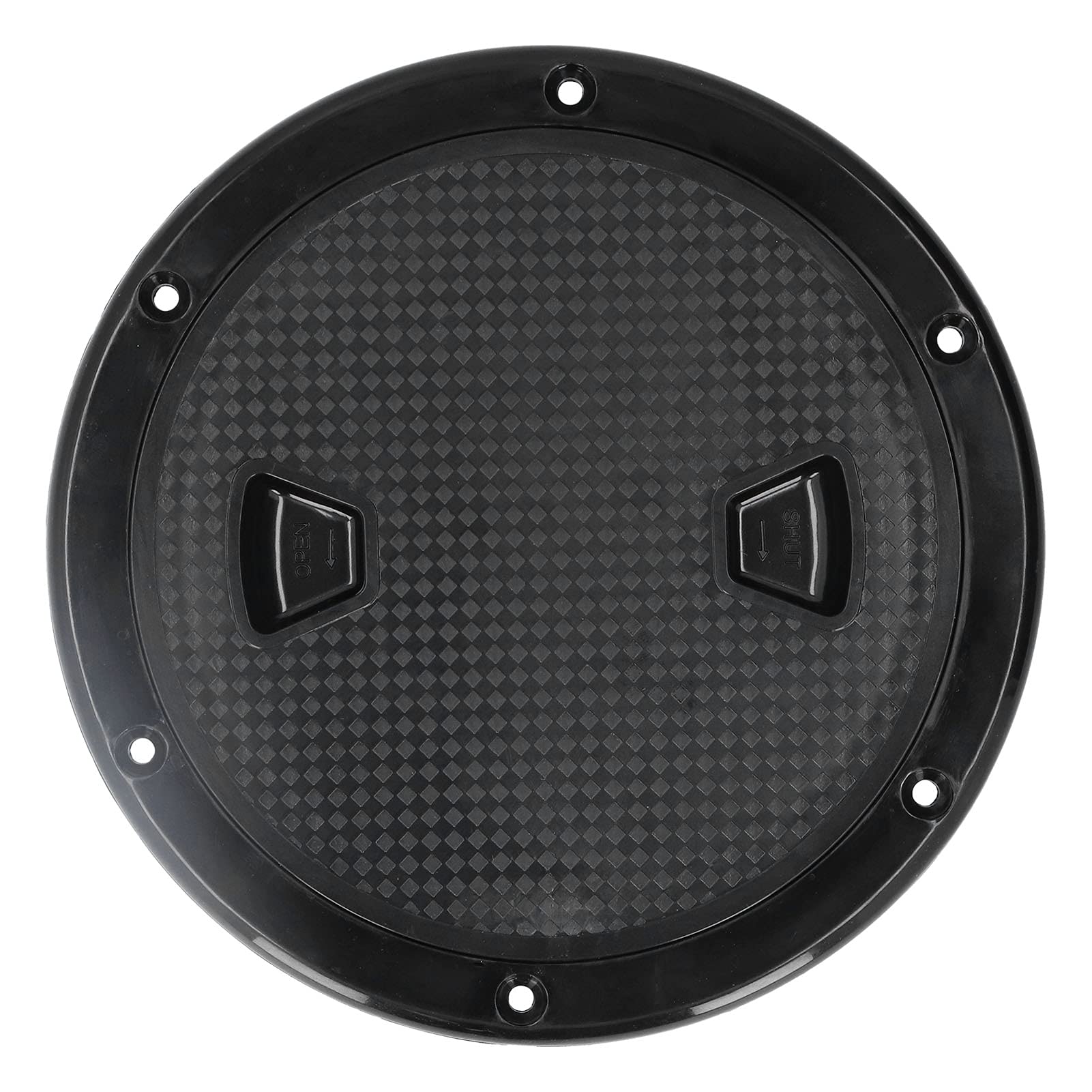 

KIMISS Deck Plate Hatch Cover, 6 Round Deck Plate Inspection Hatch Cover for Marine Boat normal