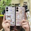 Soft Case Wristband Phone Case For Tecno Camon19/19Pro 4G Back Cover Phone Holder Cute Shockproof Anti-dust Waterproof