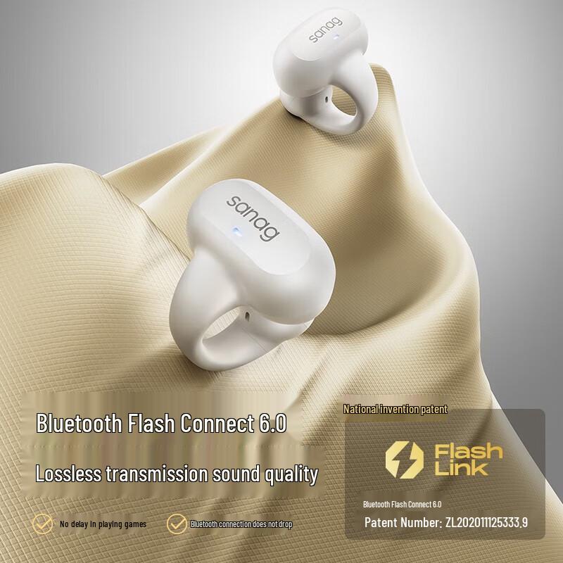 SANAG S-Z50SPro Open-Ear Clip Bluetooth Sports Earbuds