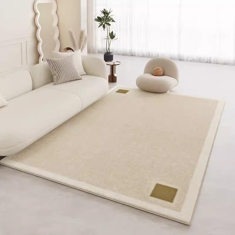 Japanese Style Living Room Carpet Log Cream Style Light Luxury Deluxe Sofa Tea Table Blanket Bedroom Study Floor Mat
