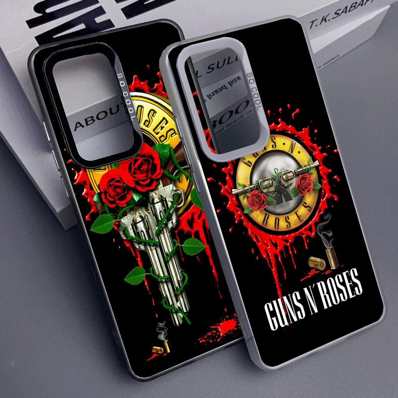 Band G-Guns N R-Roses Soft Phone Case for Samsung A17 A16 A15 A14 A13 A57 A56 A55 A54 A53 A37 A36 A35 A34 A33 A26 A25 A24 A23 A5