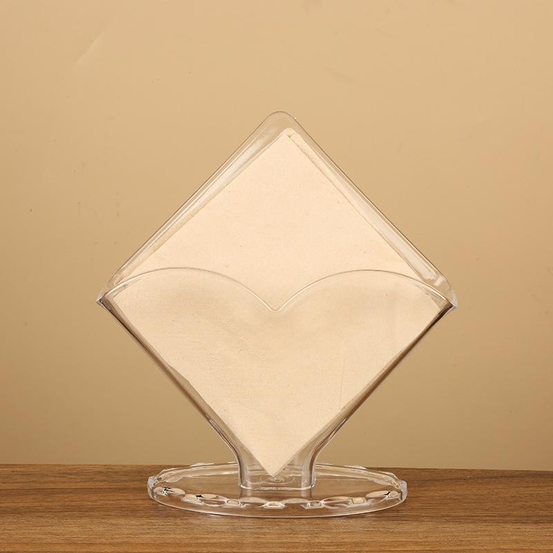 Acryl Taschentuchhalter Vertikal Transparent Kommerzieller Taschentuchspender Restaurant & Hotel Serviettenhalter