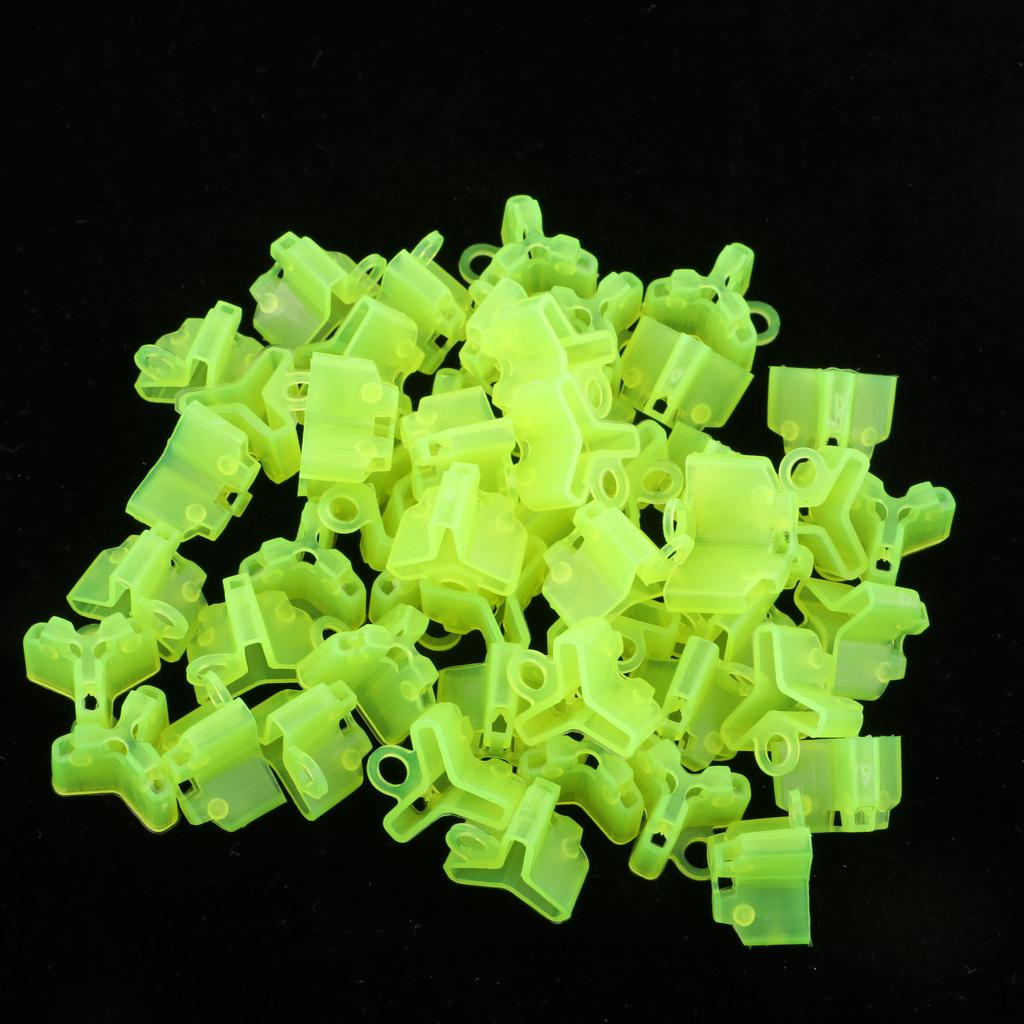 50pcs/set Durable Fishing Covers Cap Holder