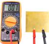 4mm Banana Plug Multimeter Test Leads with Alligator Clips - High Voltage/Current Digital Meter Cord