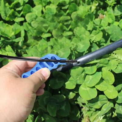 Tropfschlauchstanze 2-in-1 Bewässerungsschlauchstanze Einsetzwerkzeug Wasserrohrlocher für 1/4" Zoll Einsetzstück