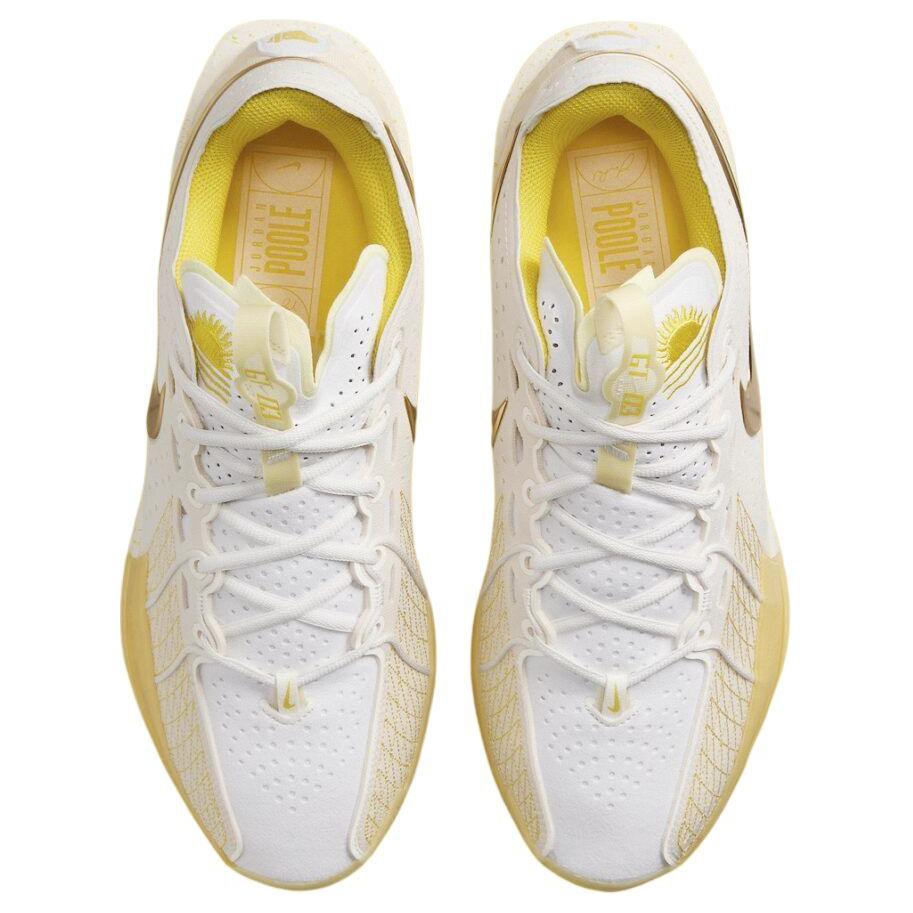 Nike Air Zoom Gt Cut 3 Poole Pe 'Pale Ivory Metallic Gold' Sneakers Casual FZ1523-100