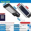 Solar Powered Motion Sensor Outdoor Light