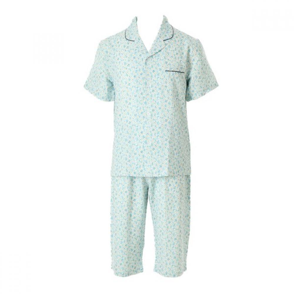 

VenuS Men S Pajama White Floral Print polyeSter Pleated [vpaS207m] minted/110