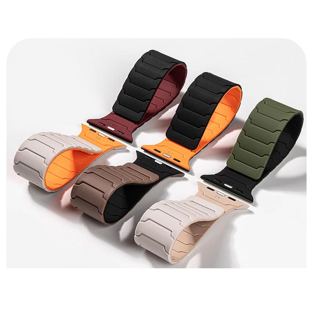 Magnetic Straps For Apple Watch 11 Band 46mm 42mm 45mm 44mm 40 41 Link Bracelet correa IWatch Series SE 10 9 8 7 6 5 Ultra3 49mm