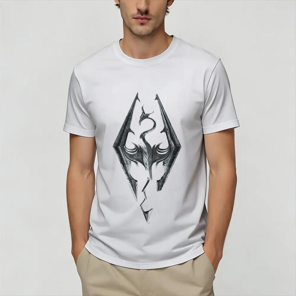 Skyrim You are Finally Awake Unisex T Shirt Funny Tee Shirt Short Sleeve Crewneck TShirt Pure Cotton Birthday Gift Tops