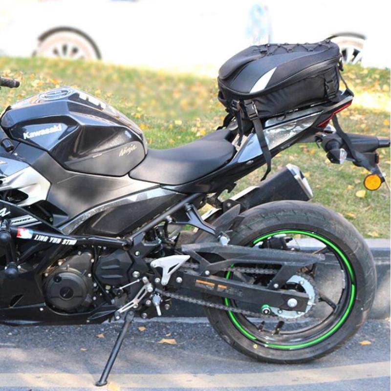 1 Set Wasserdicht Hohe Kapazität Fahrer Multifunktionsrucksack Hecktasche Motorrad Hecktasche Rücksitztasche Motocross Zubehör