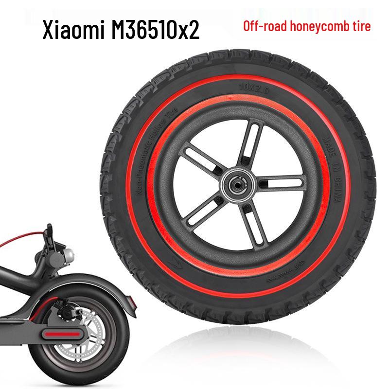 M365 Elektroroller Offroad Honeycomb 10x2.0" Explosionssicherer Reifen