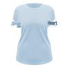 Women's Short Sleeve Round Neck Cotton-Spandex Yoga T-Shirt - Soft, Comfortable, Solid Color for Fitness & Casual Wear.