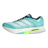 adidas Adizero Boston 13 Flash Aqua Sneakers da Uomo Verde Bianco Nuvola Limone Lucido JS4945