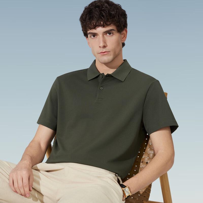 Judger Men's Breathable Business Casual Polo Shirt