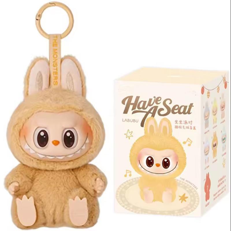 1:1 kvalitní kawaii monstrum labubu blinds box Series PVC labubu macaron přívěsek panenka monstrum klíčenka narozeninový svátek dětský dárek