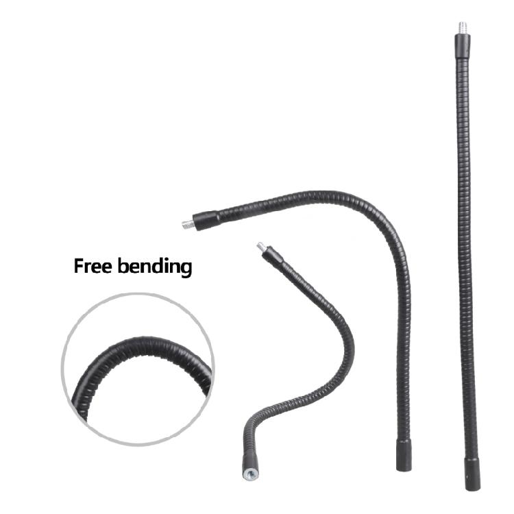 Flexible 28cm 35cm 48cm Camera Extension Stick Extender Tube With 1/4in Screw For Tripods And Selfie Sticks