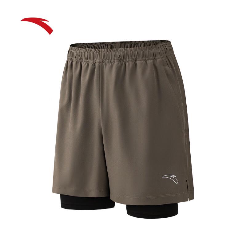 ANTA C5 Zero-Pressure Quick-Dry Running Shorts with Liner L