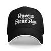 Queens of the Stone Age Band Outfit Men Women Baseball Caps Metal Dad Hat Fashion Travel Headwear Adjustable Fit Snapback Hat