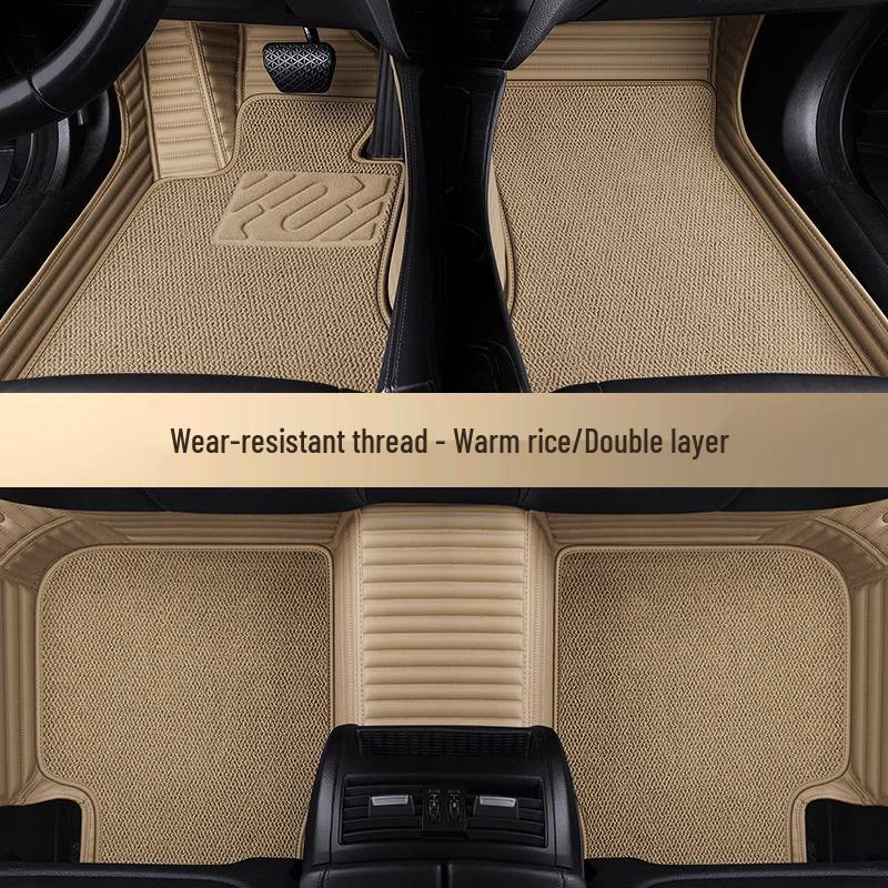 Volkswagen Car Floor Mats: Wear-Resistant, Custom-Fit for 2023 Models, Decorative and Durable.