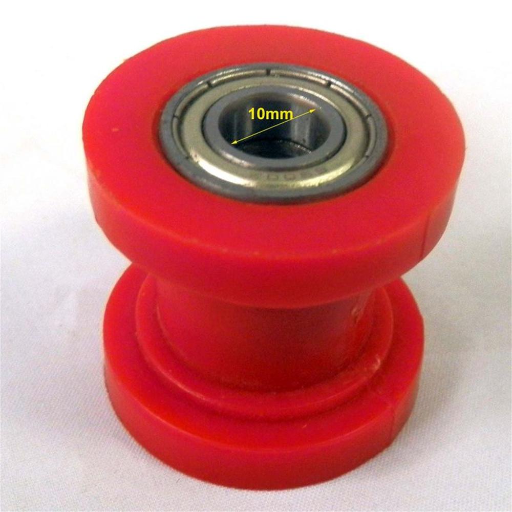 2Pcs 10mm Chain Roller Slider Tensioner Wheel Guide For Dirt Pit Mini Bike ATV