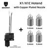 Für Bambu Lab X1C P1P P1S Kompletter Hotend-Druckkopf mit Lüfter Thermistor Keramikheizung 0,4mm Gehärtete Stahl-Düse Für Bambulab